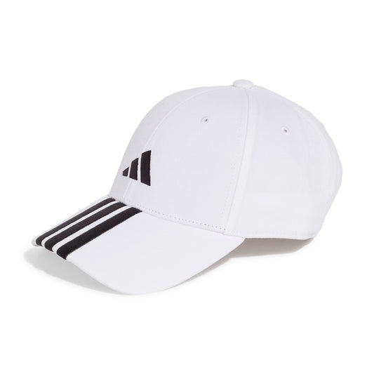 Gorra Baseball New Logo 3 Bandas White